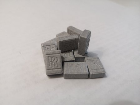 5 x Grey Rolls Royce XTC Pills (245 mg)