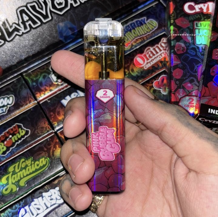 1000mg - Vape pen oil Bubble Gum